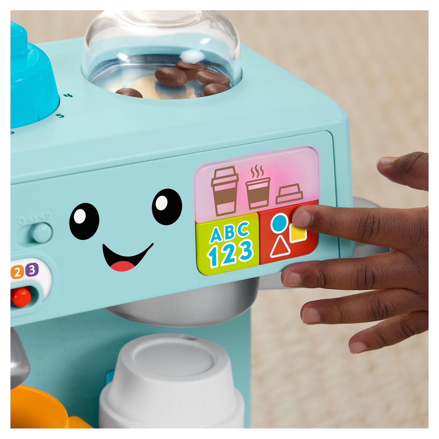 Voir la diapositive 2 : MATTEL Machine à café : Apprendre et servir Fisher Price