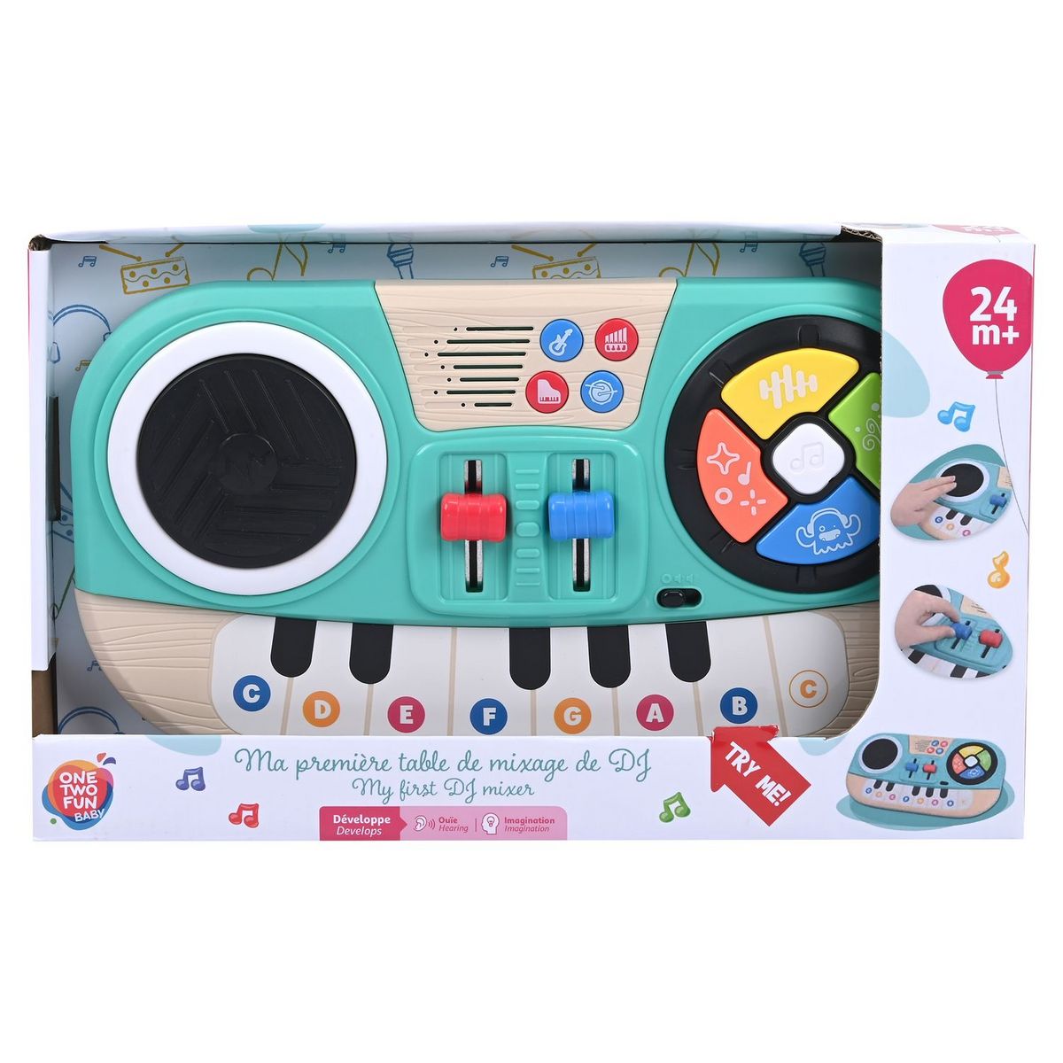 ONE TWO FUN Ma première table de mixage de DJ