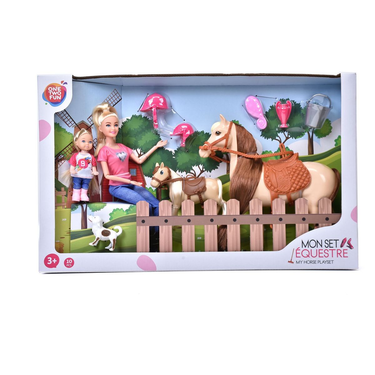 ONE TWO FUN Mon Set équestre