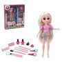 Voir la diapositive 2 : ONE TWO FUN Poupée Glitter Queen Glam Squad et accessoires