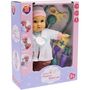 Voir la diapositive 6 : ONE TWO FUN Coffret Médecin Bébé Léa 30cm avec accessoires