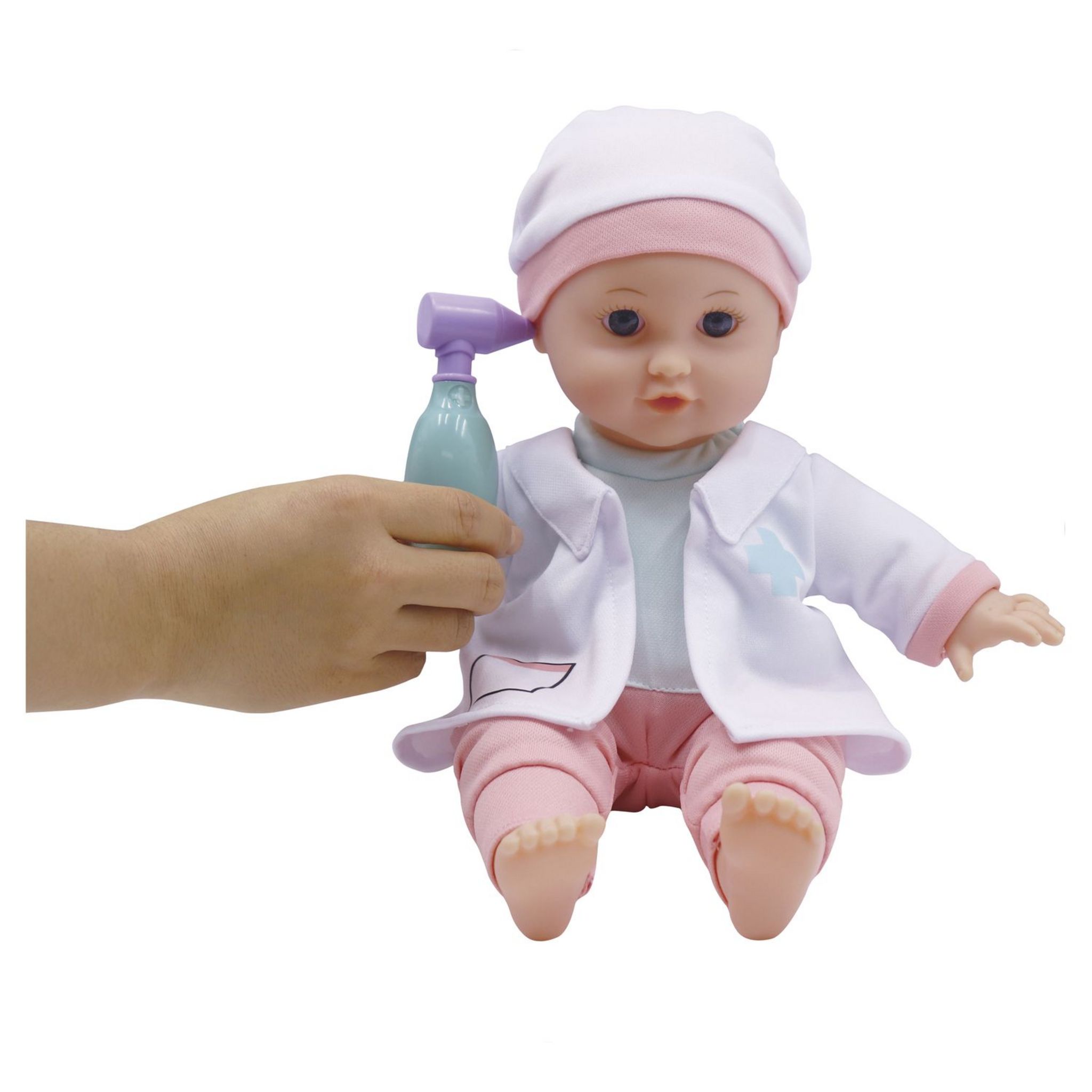 Voir la diapositive 5 : ONE TWO FUN Coffret Médecin Bébé Léa 30cm avec accessoires