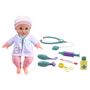 Voir la diapositive 4 : ONE TWO FUN Coffret Médecin Bébé Léa 30cm avec accessoires