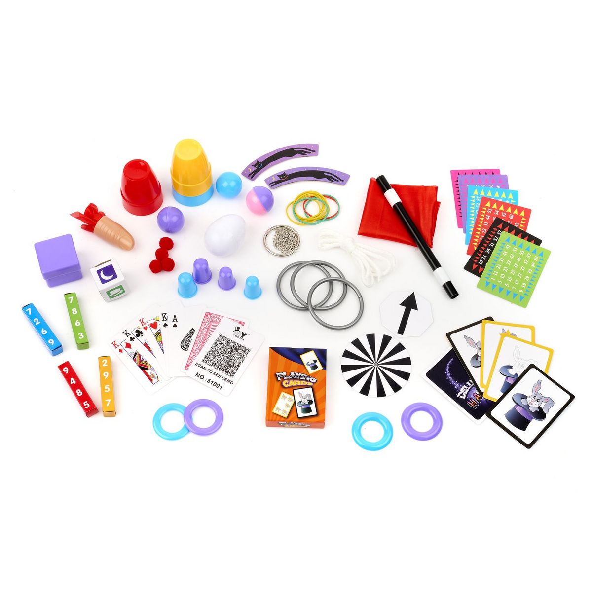 ONE TWO FUN Chapeau magique 158 tours