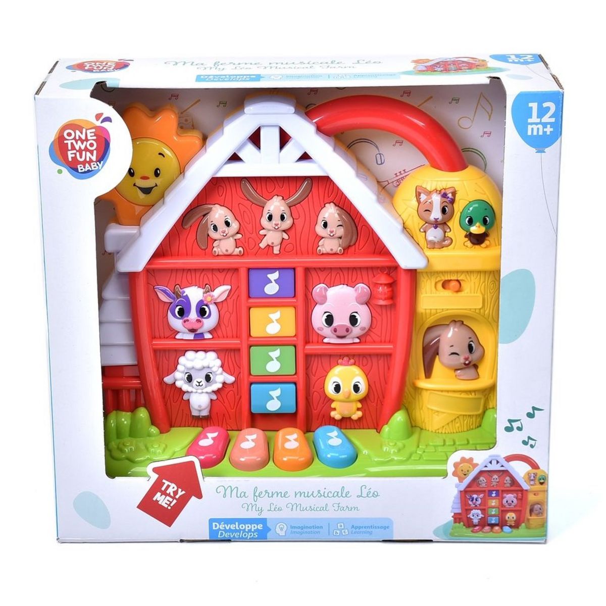 ONE TWO FUN Ma ferme musicale Léo