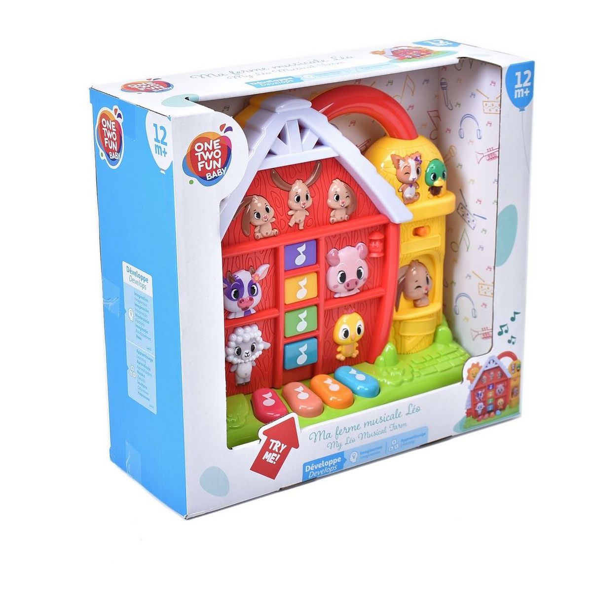 ONE TWO FUN Ma ferme musicale Léo