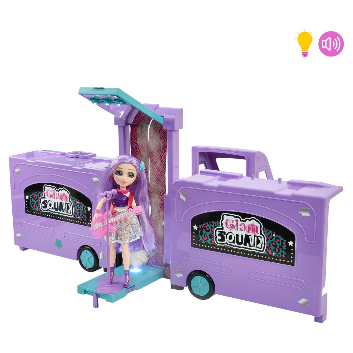 ONE TWO FUN Glam Squad Tour Van