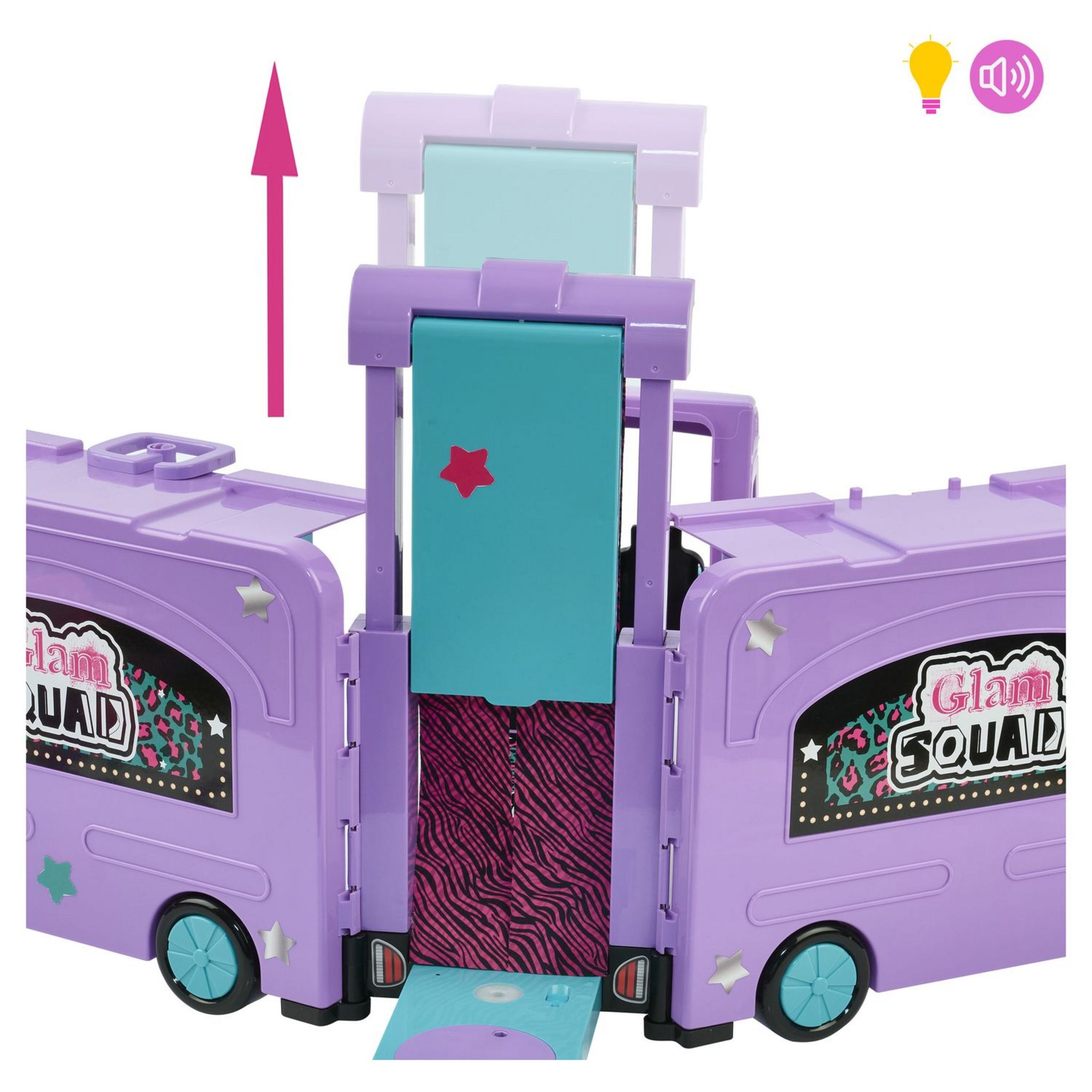 Voir la diapositive 6 : ONE TWO FUN Glam Squad Tour Van