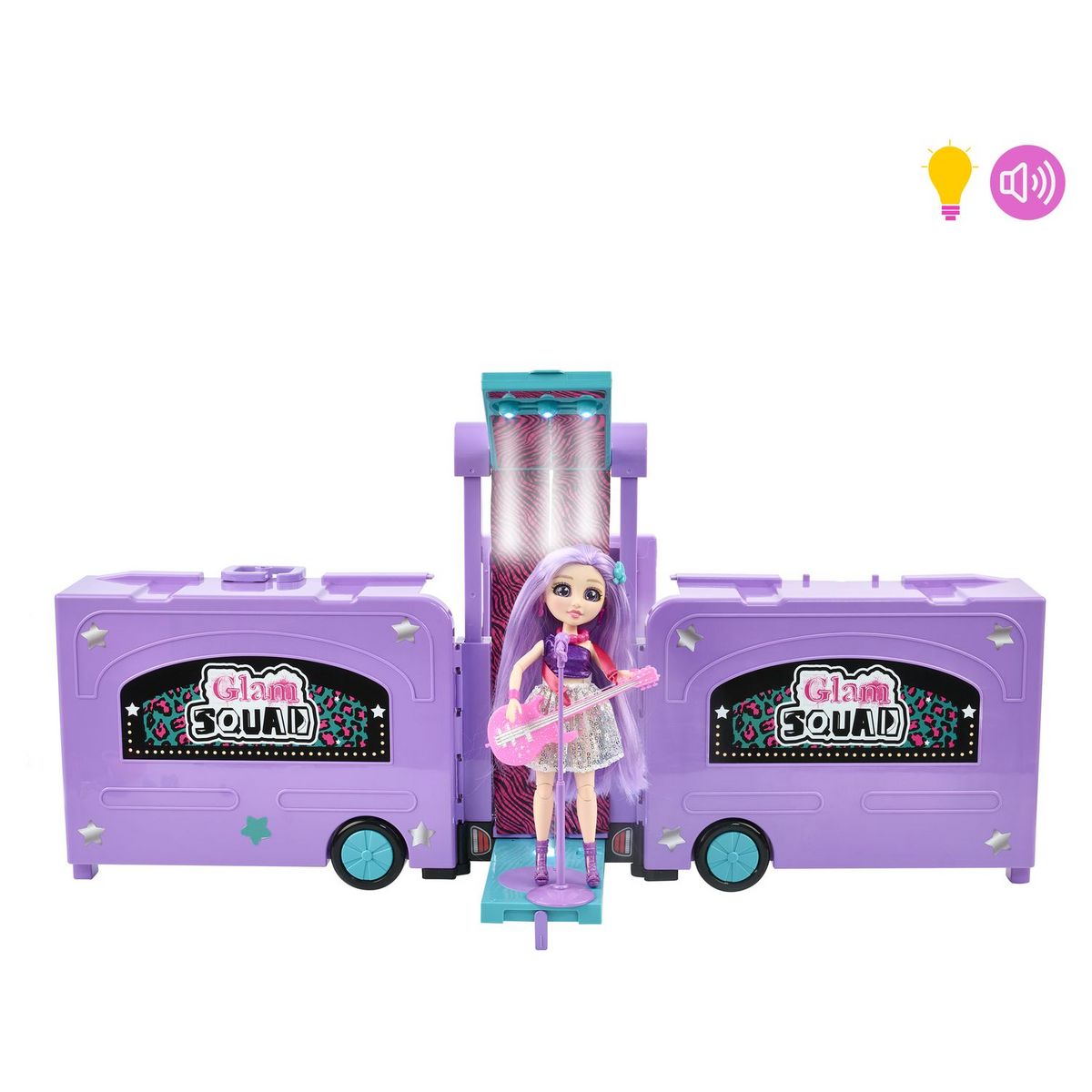 ONE TWO FUN Glam Squad Tour Van