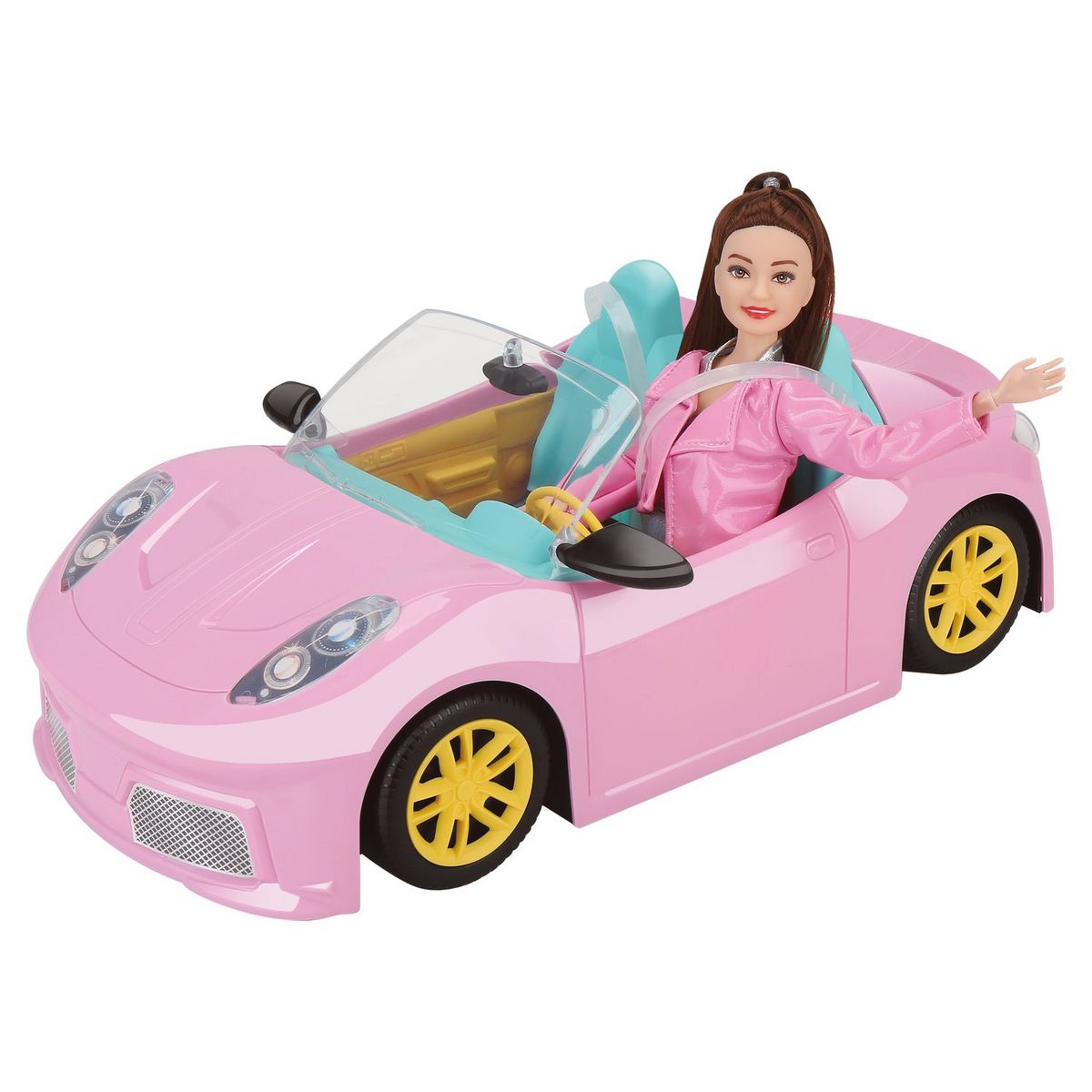 ONE TWO FUN Set poupées et véhicules