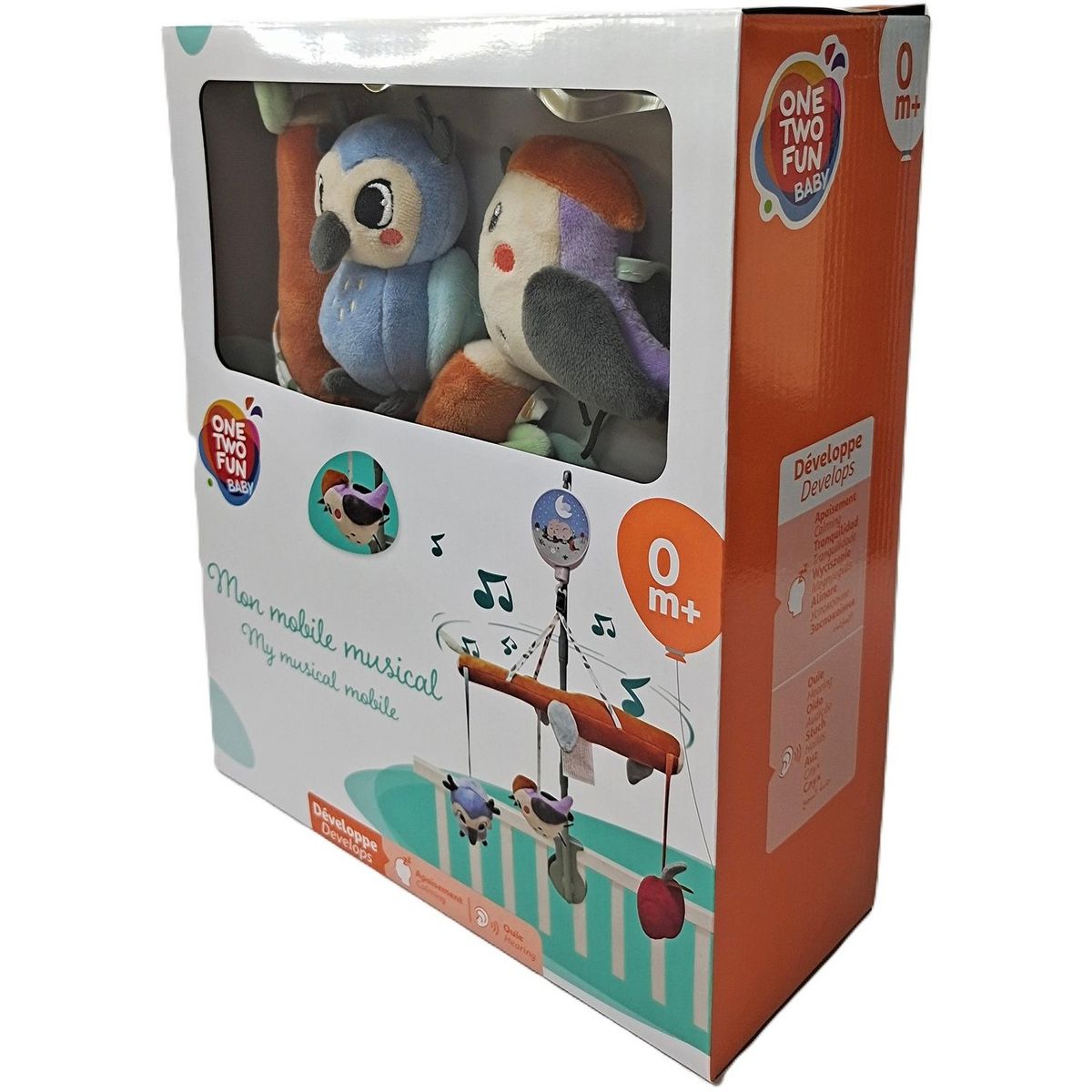 ONE TWO FUN Mon mobile musical Chouette