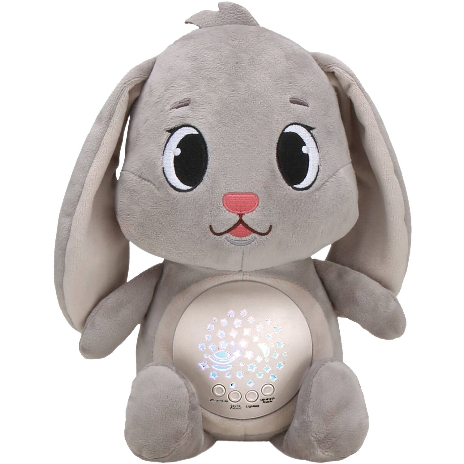 Voir la diapositive 8 : ONE TWO FUN Peluche projecteur Nuit Animaux