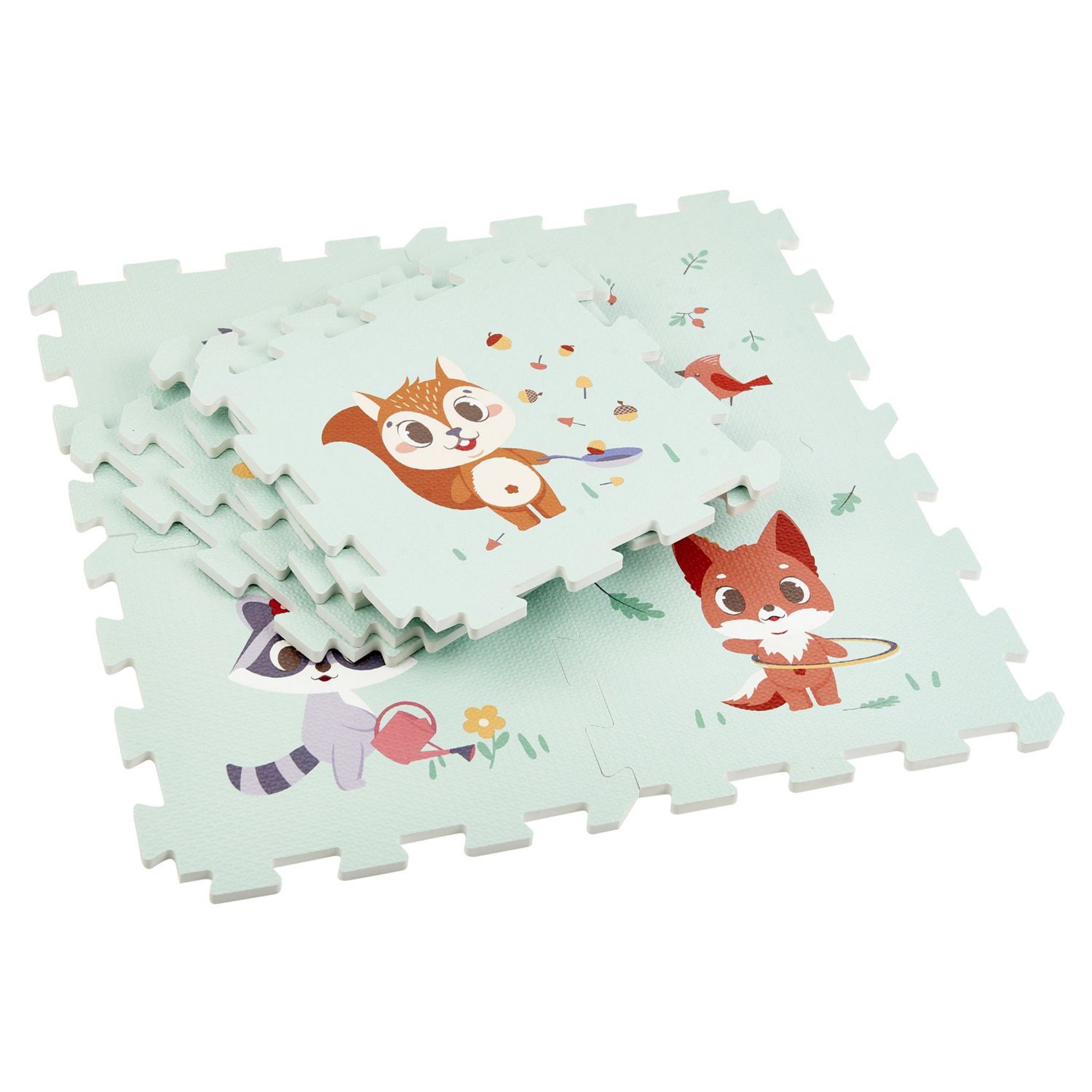 Voir la diapositive 3 : ONE TWO FUN Mon tapis puzzle en mousse avec Léo