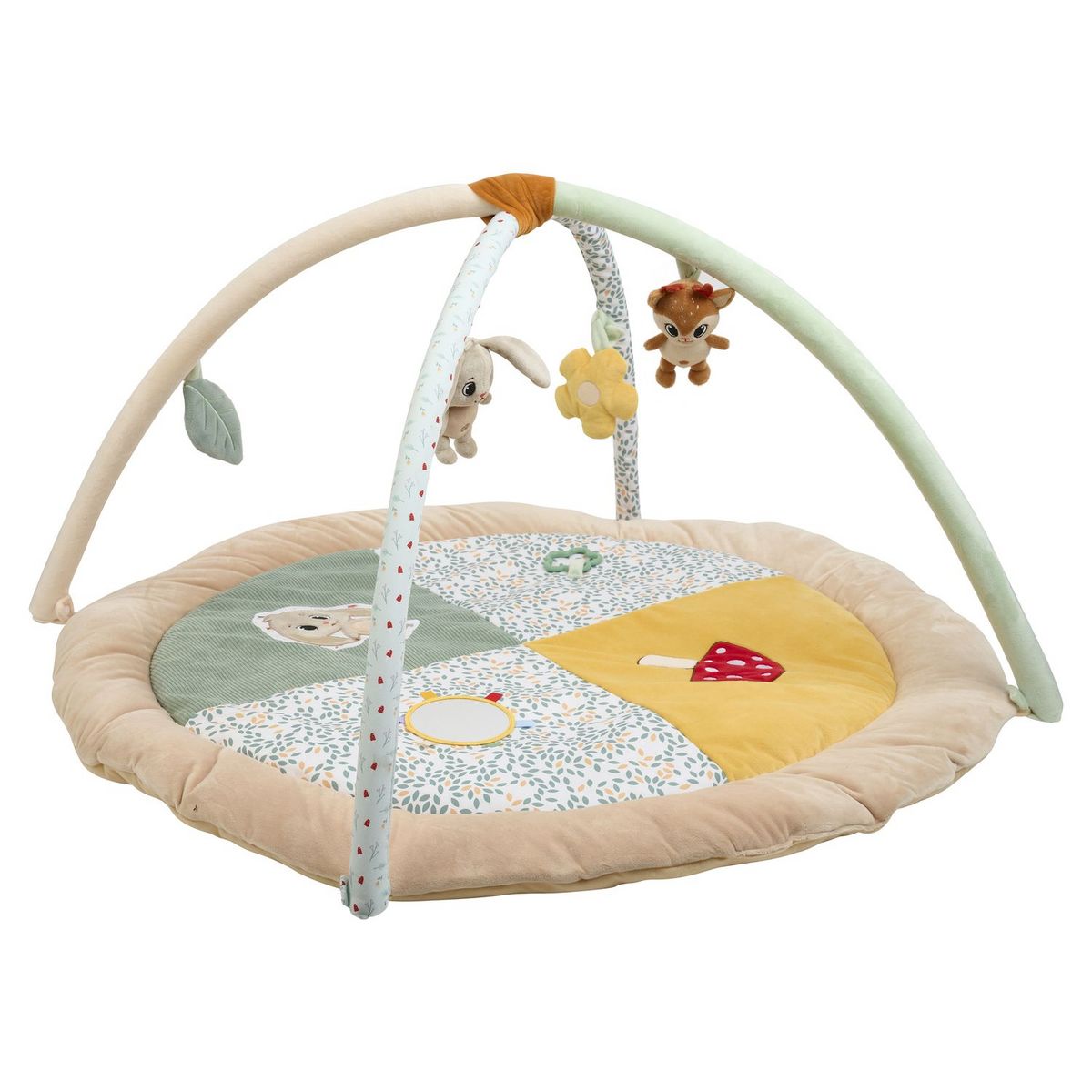 ONE TWO FUN Mon Tapis d'éveil et d'activités Léo Petit lapin