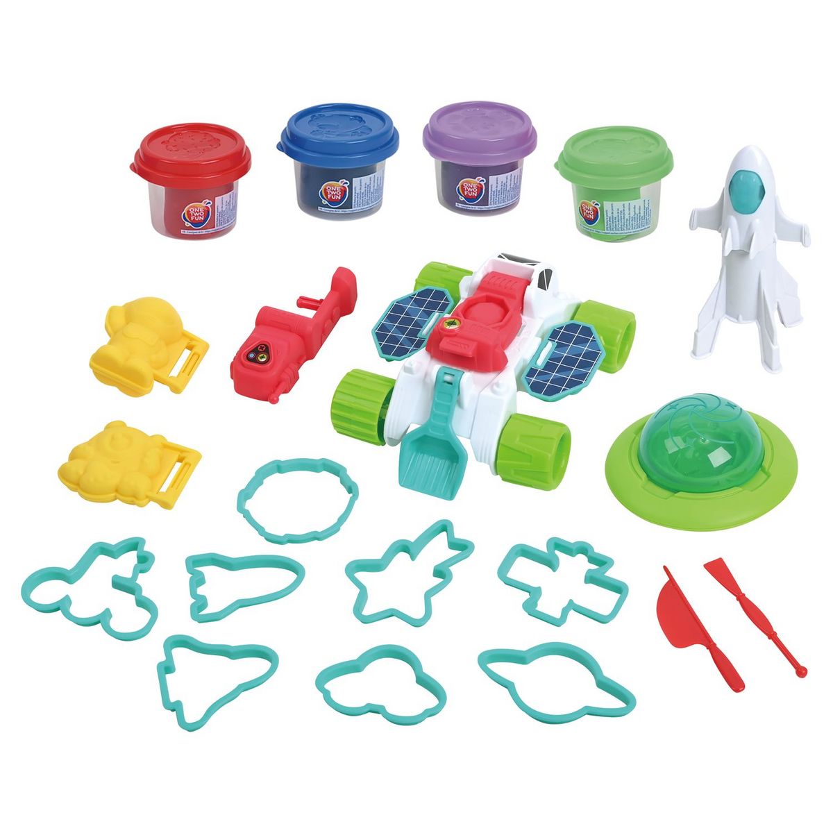 ONE TWO FUN Mon Set de vaisseau Spatial