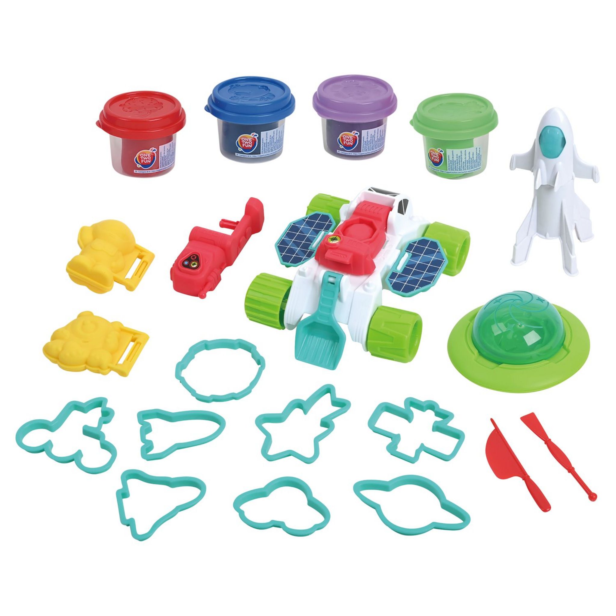 Voir la diapositive 5 : ONE TWO FUN Mon Set de vaisseau Spatial