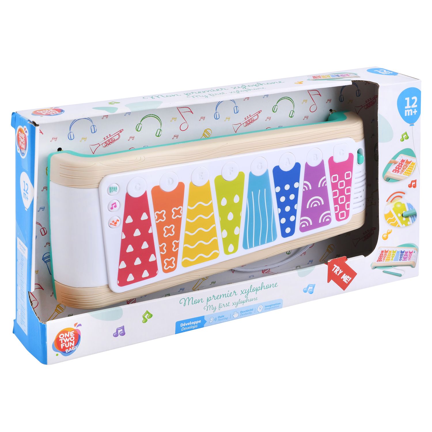 Voir la diapositive 3 : ONE TWO FUN Mon premier Xylophone