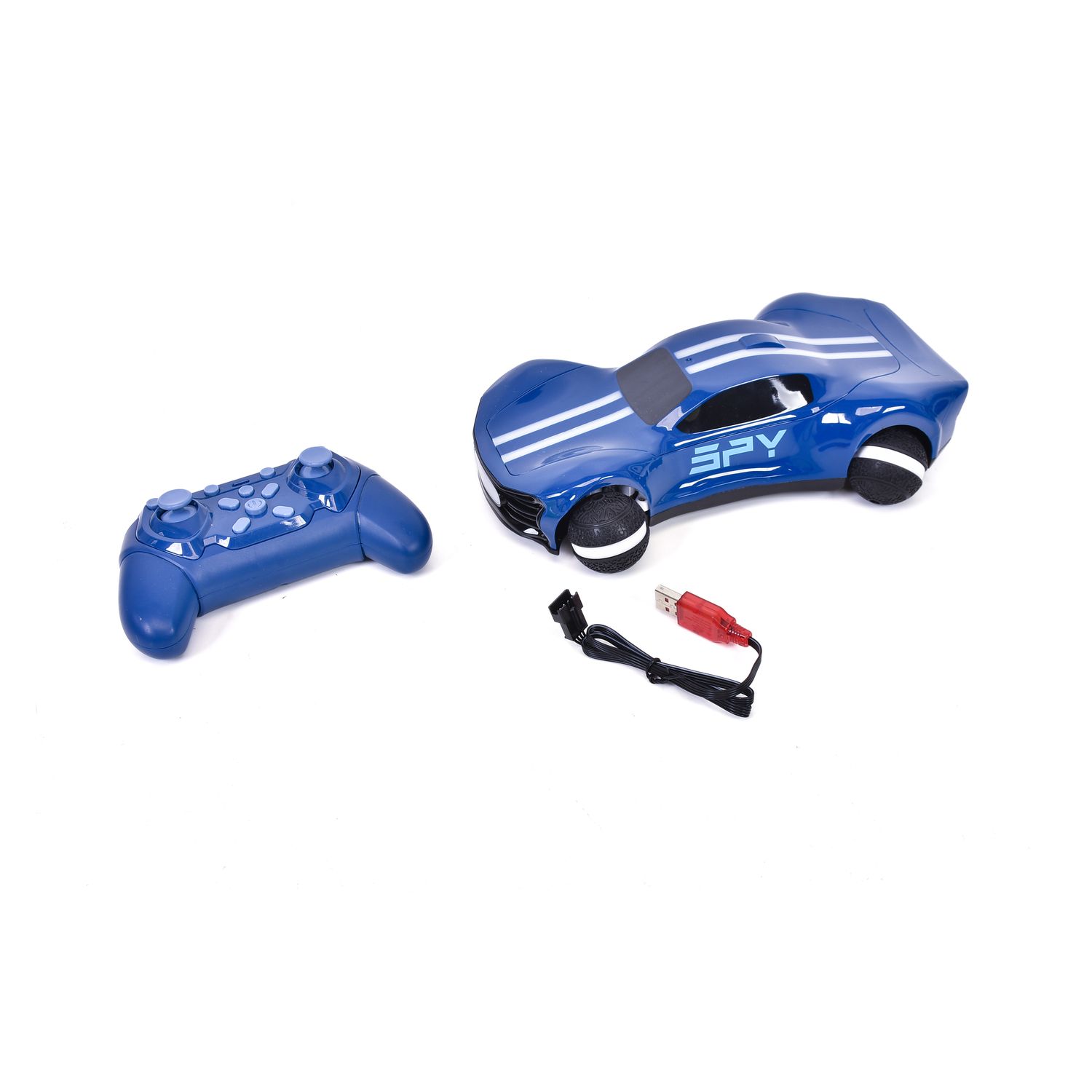 Voir la diapositive 2 : ONE TWO FUN Voiture RC Round Wheels Concept Car échelle 1/16ème