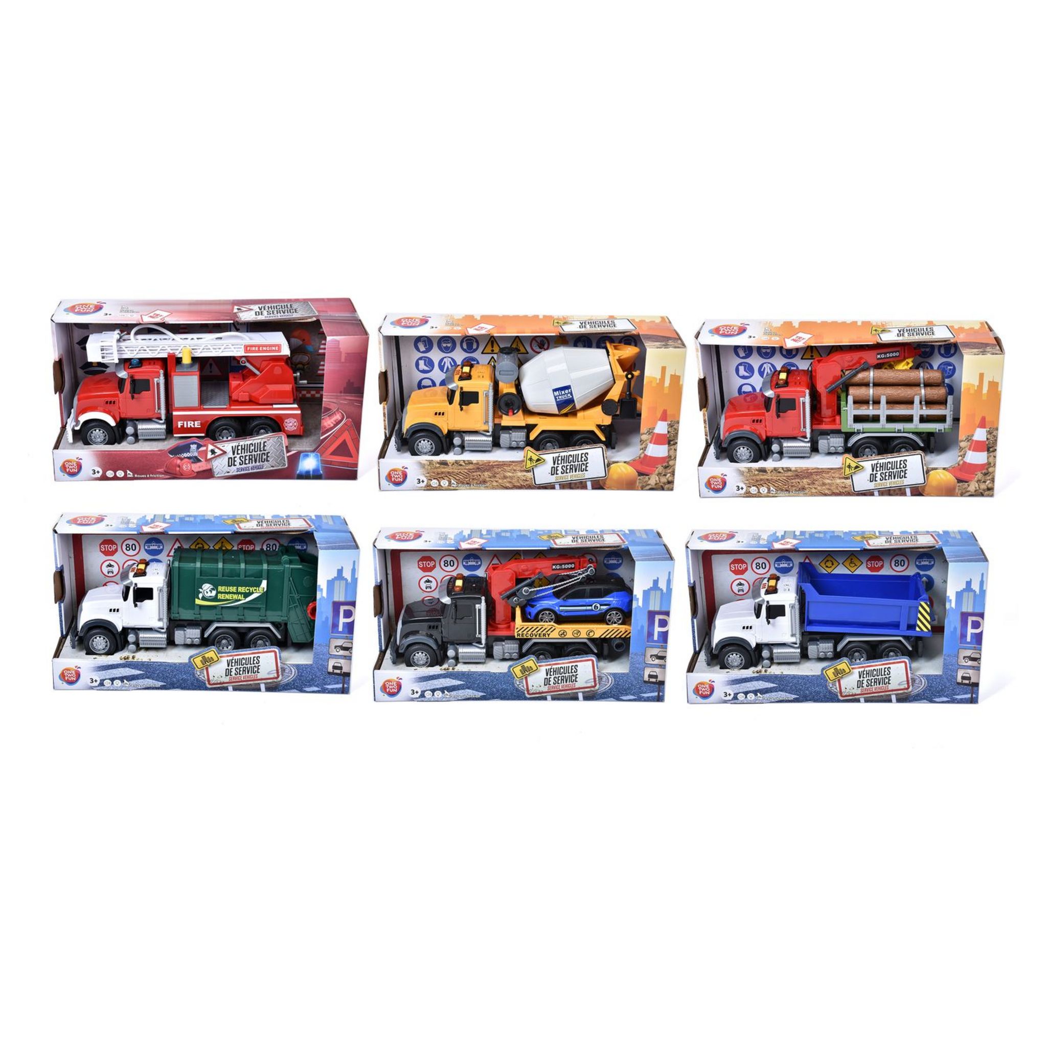 Voir la diapositive 4 : ONE TWO FUN Véhicule de service