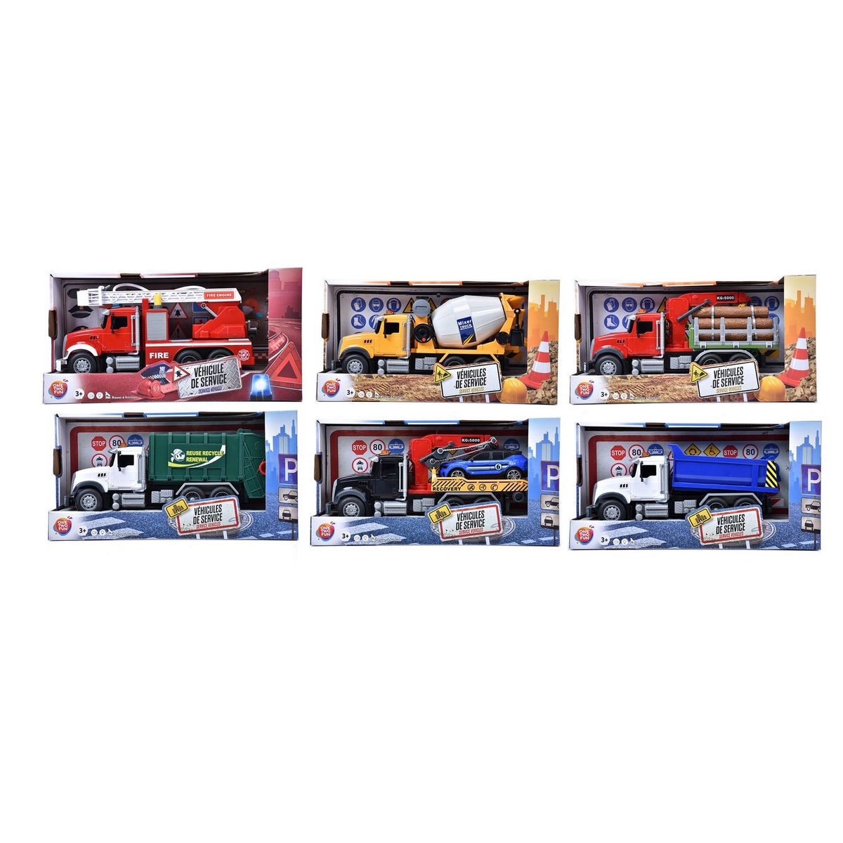 ONE TWO FUN Véhicule de service