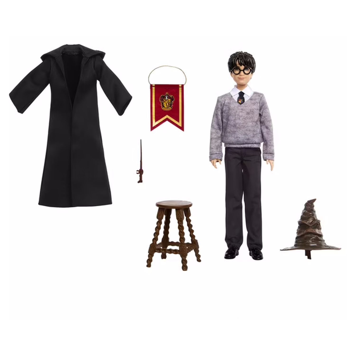 Voir la diapositive 3 : MATTEL Figurine Harry Potter et le Choixpeau Magique