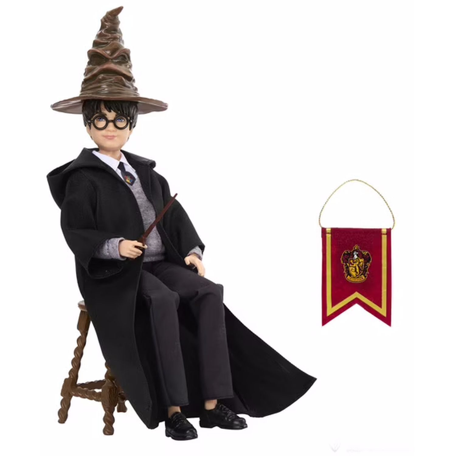 Voir la diapositive 5 : MATTEL Figurine Harry Potter et le Choixpeau Magique