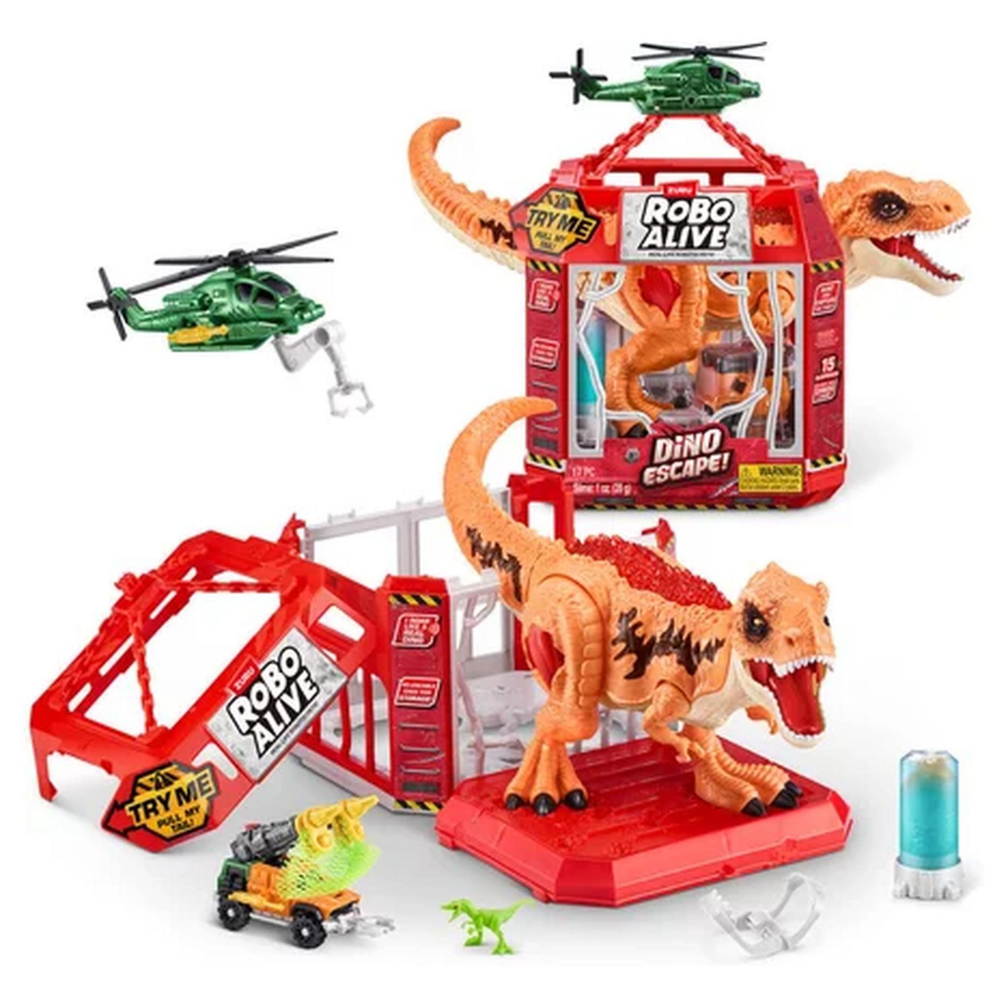 Voir la diapositive 3 : ZURU Robot alive Dino Escap Large