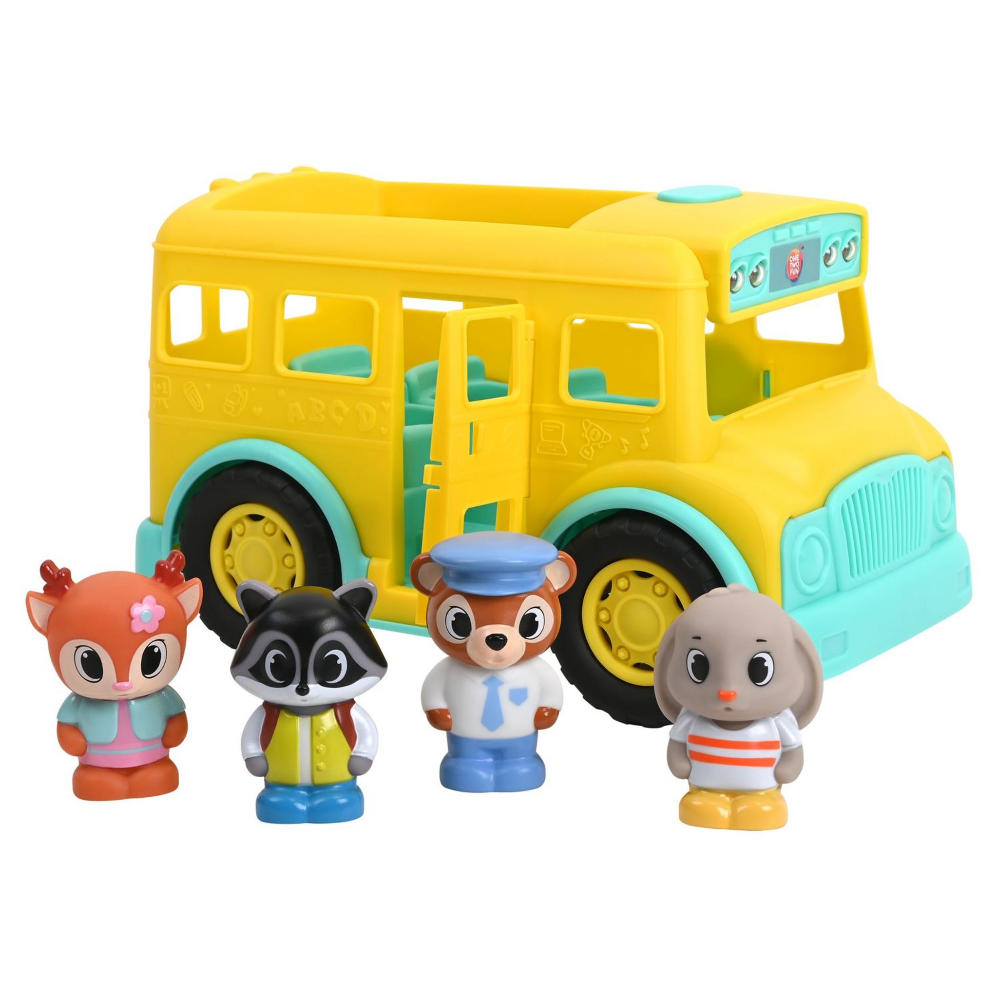 Voir la diapositive 3 : ONE TWO FUN Bus scolaire Léo et ses amis