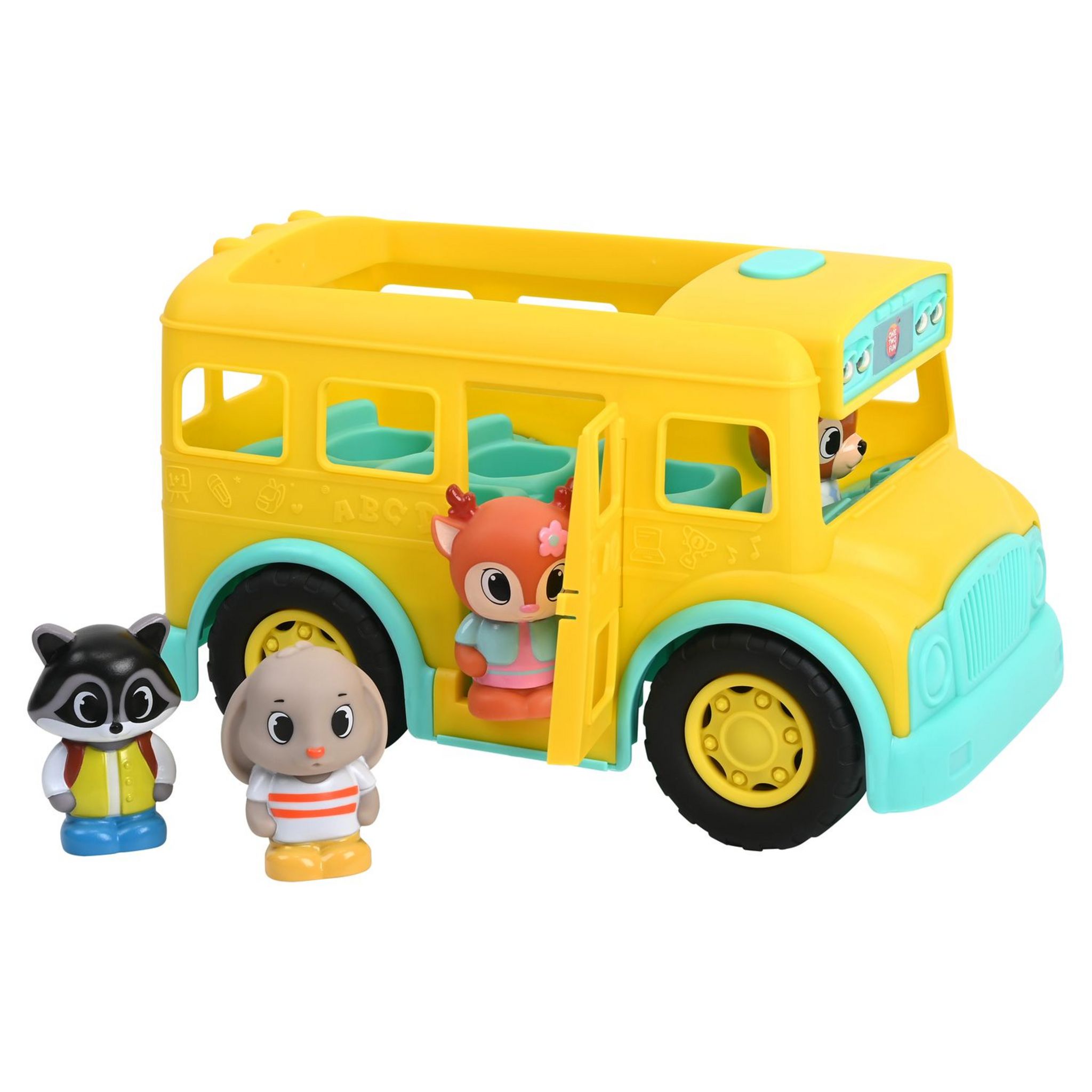 Voir la diapositive 2 : ONE TWO FUN Bus scolaire Léo et ses amis