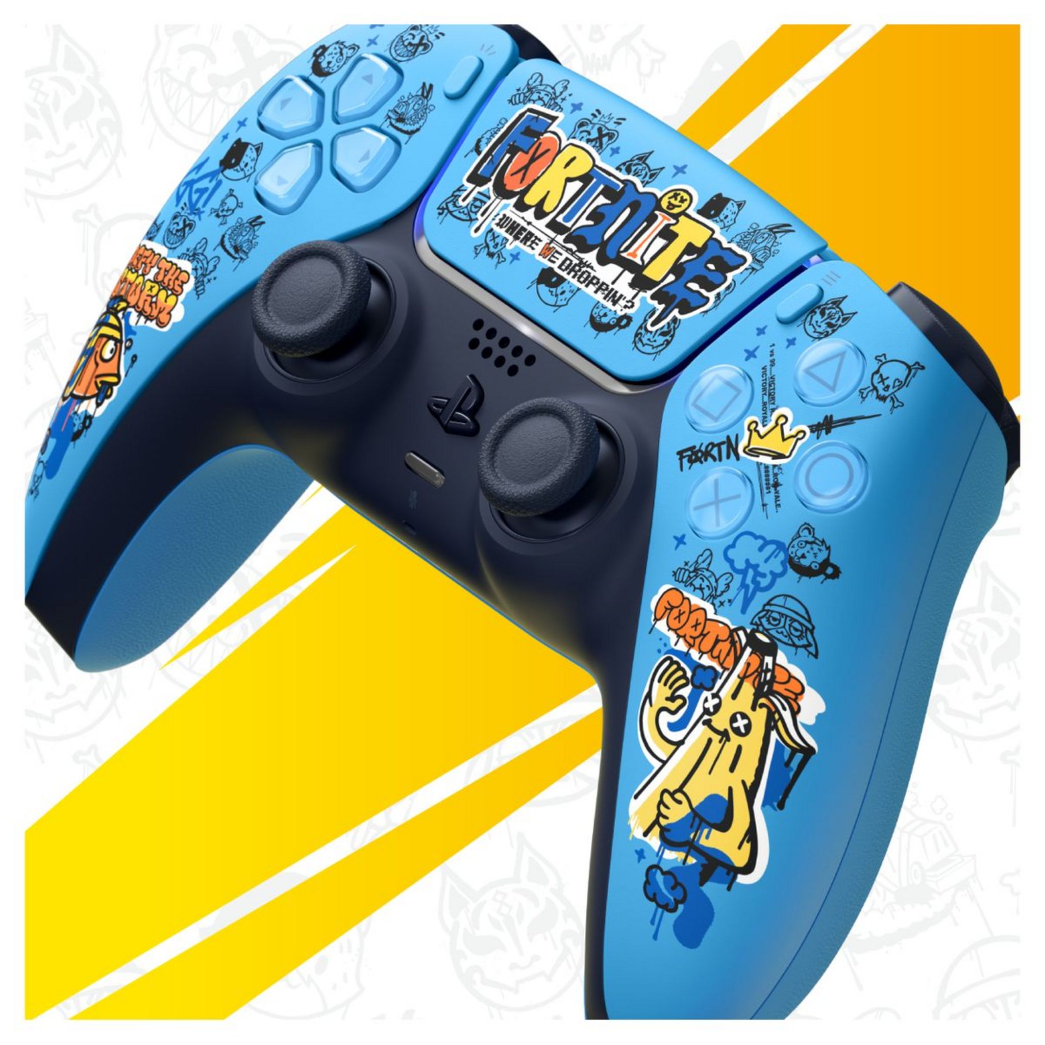 Voir la diapositive 4 : SONY Manette sans fil DualSense Édition limitée Fortnite PS5 / PC