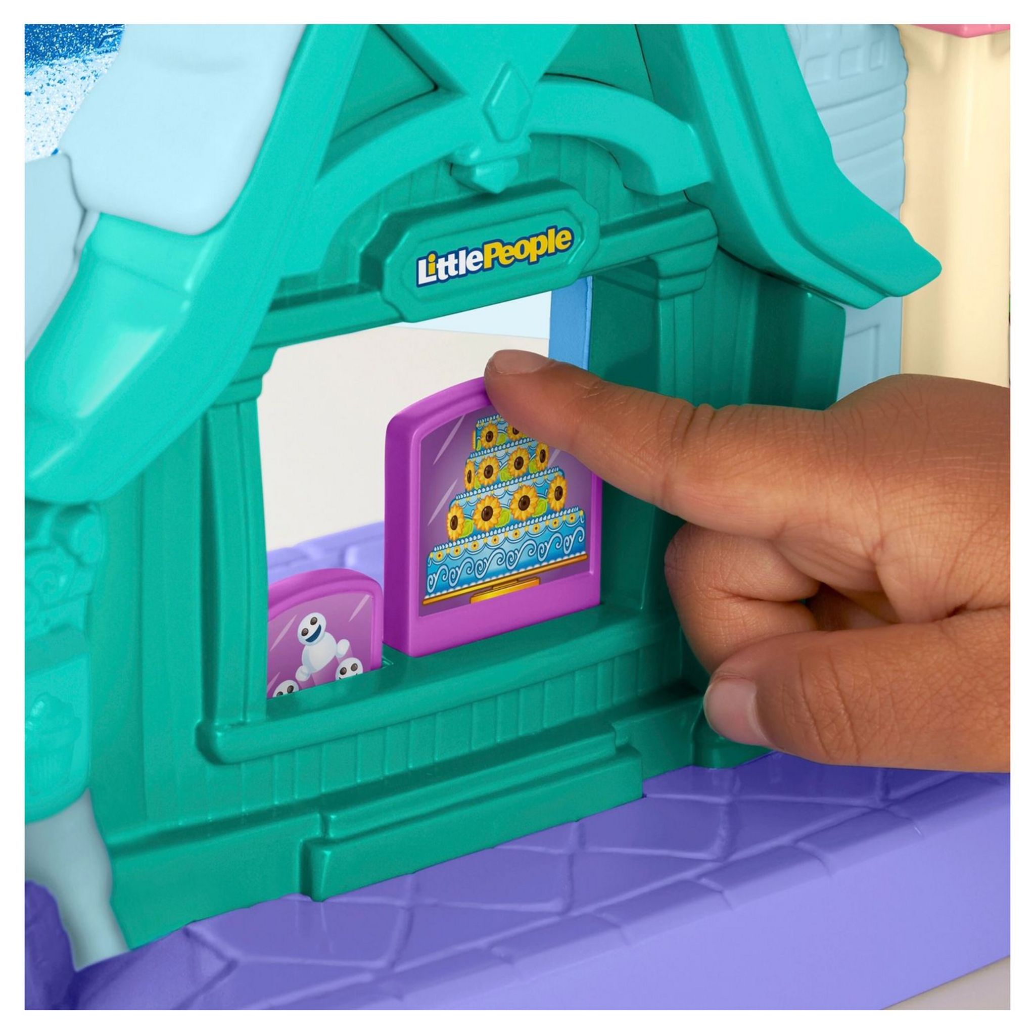 Voir la diapositive 5 : MATTEL Coffret de jeu pour tout-petits Little People de Fisher-Price Figurines Elsa et Olaf Disney Aventures en traîneau à Arendelle