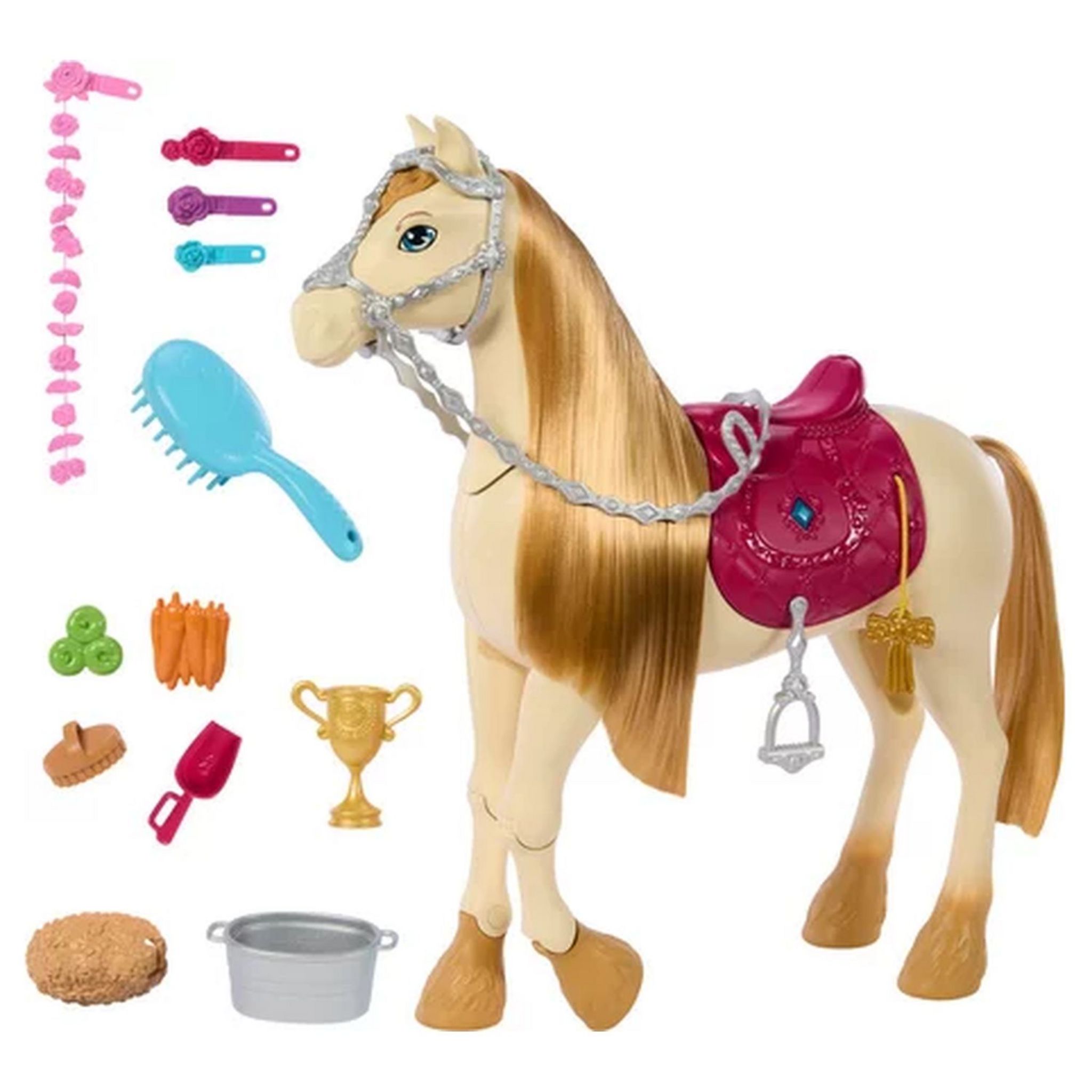 Voir la diapositive 7 : MATTEL Cheval à fonction Barbie Dance ans Show