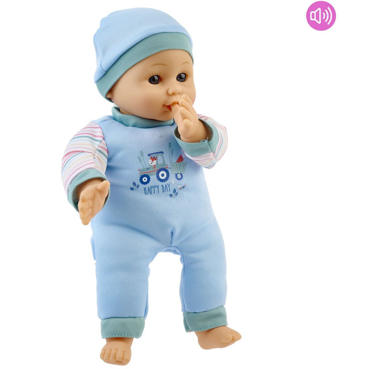 ONE TWO FUN Poupon Léa ou Alex fait des bisous