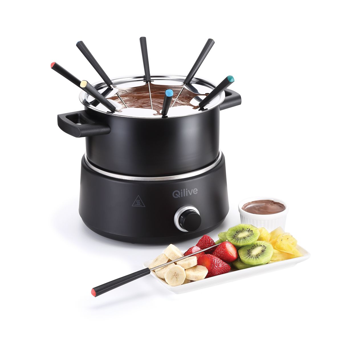 Voir la diapositive 4 : QILIVE Appareil à fondue Q.5928 - Noir
