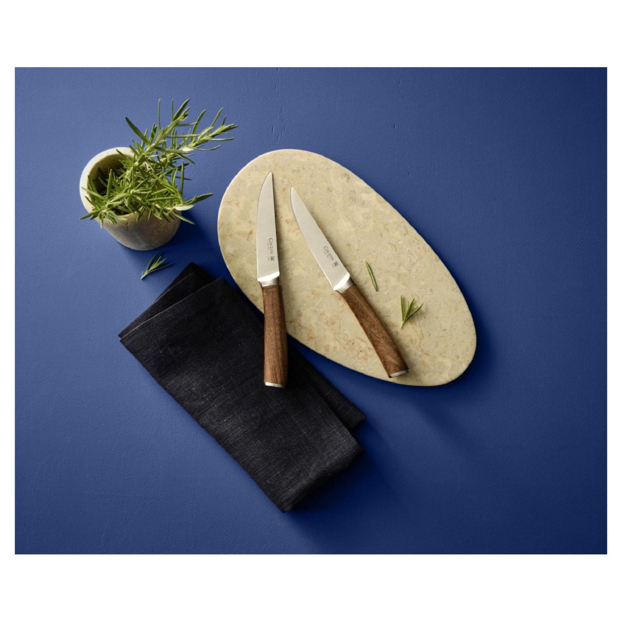 Voir la diapositive 2 : COUZON Set de 2 couteaux à Steak 11.5cm