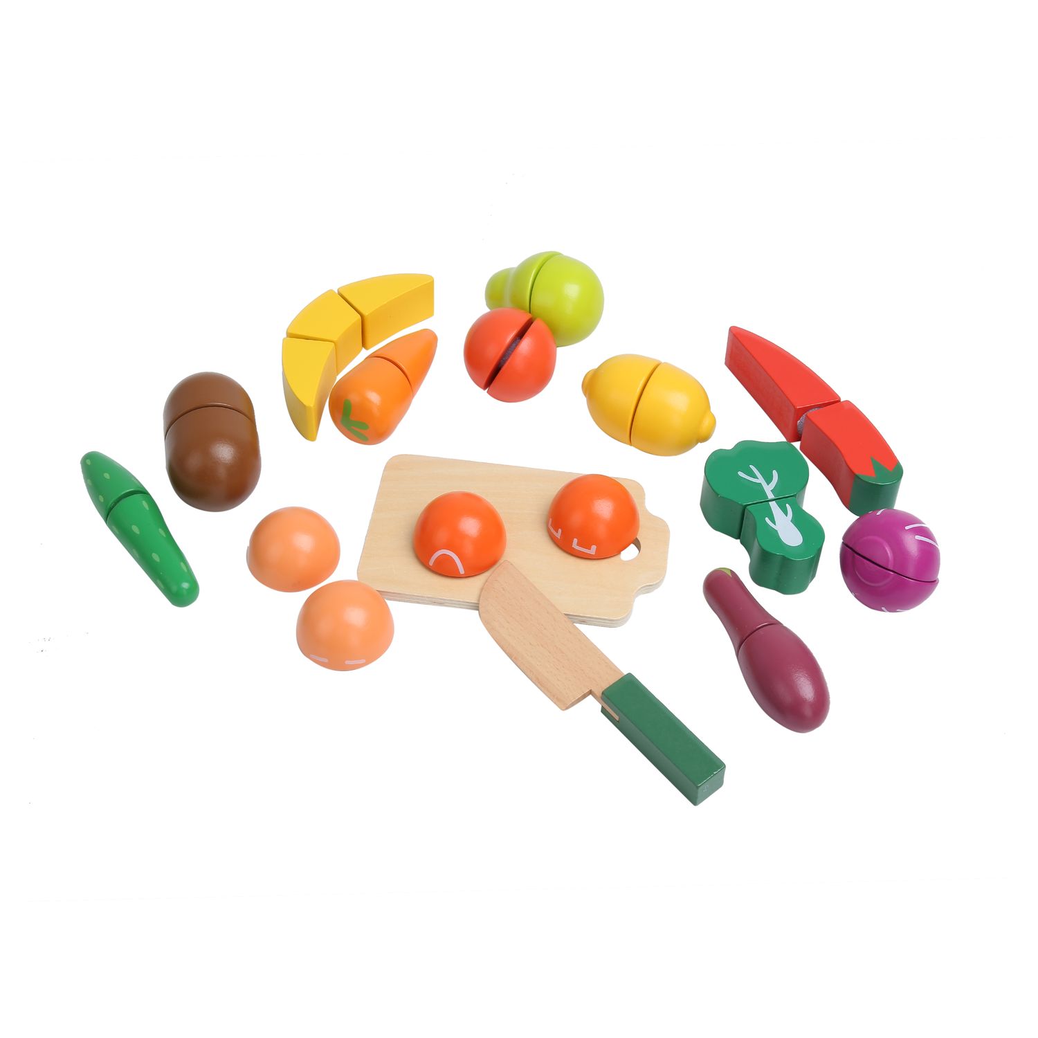 Voir la diapositive 2 : ONE TWO FUN Mes Fruits et Légumes à découper
