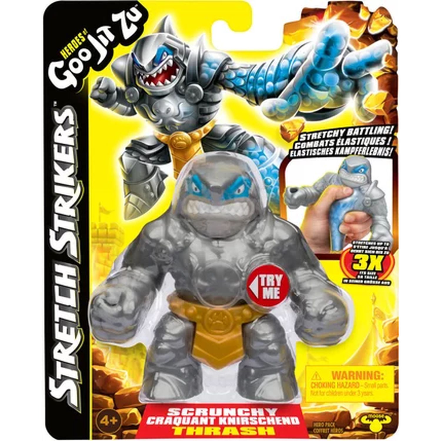 Voir la diapositive 4 : MOOSE Figurine Stretch Strikers Goo Jit Zu 11cm
