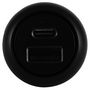 Voir la diapositive 3 : QILIVE Chargeur voiture rapide USB A+USB C 32W - Noir