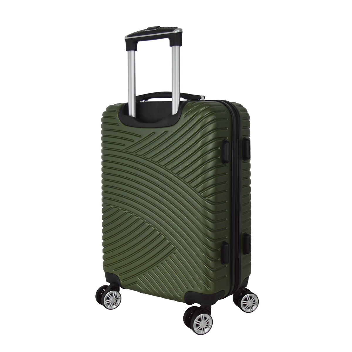 Voir la diapositive 5 : AIRPORT Valise cabine rigide 55 cm 8 roues 360° GINKO - vert