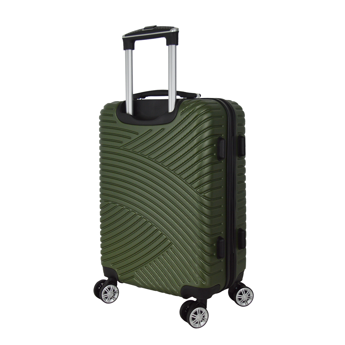 AIRPORT Valise cabine rigide 55 cm 8 roues 360° GINKO - vert