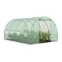 Voir la diapositive 2 : JARDIKT Serre tunnel 4 saisons - Vert - 12m²