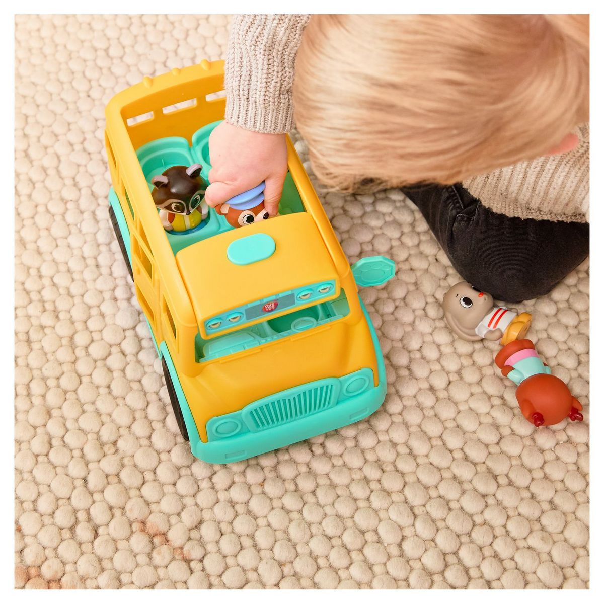 ONE TWO FUN Bus scolaire Léo et ses amis