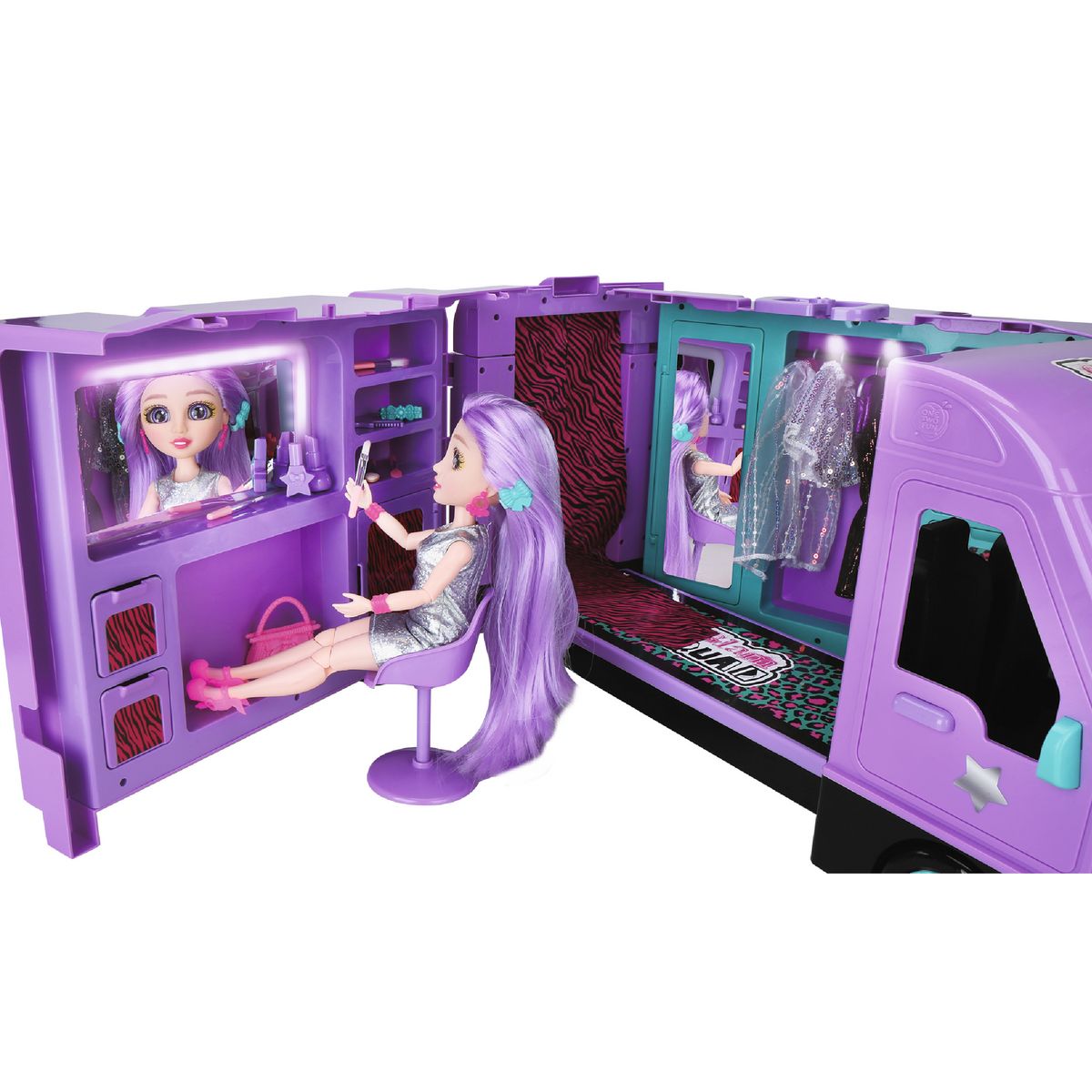 ONE TWO FUN Glam Squad Tour Van