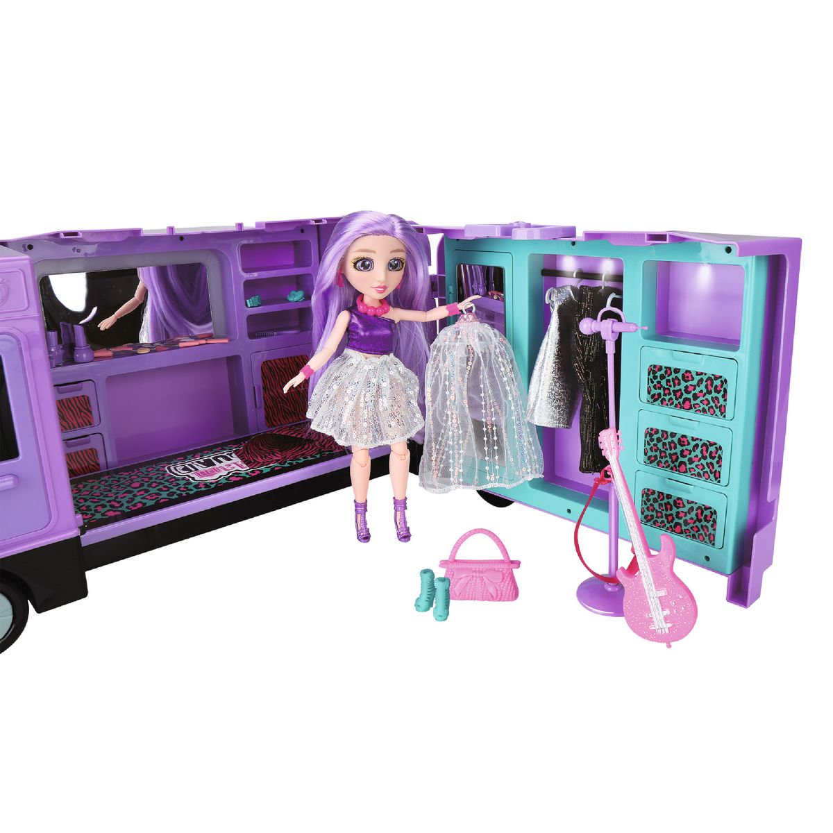 ONE TWO FUN Glam Squad Tour Van