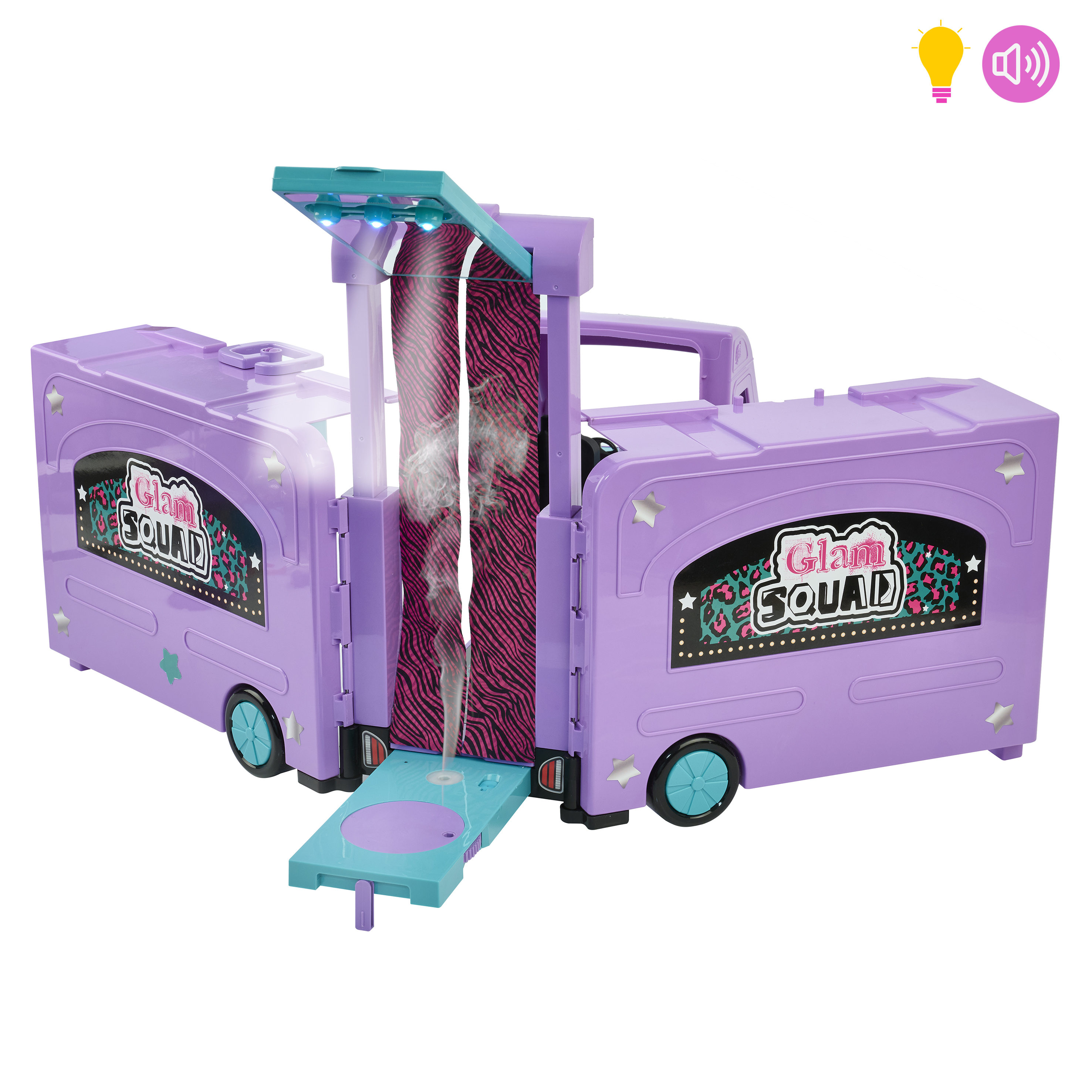 Voir la diapositive 16 : ONE TWO FUN Glam Squad Tour Van
