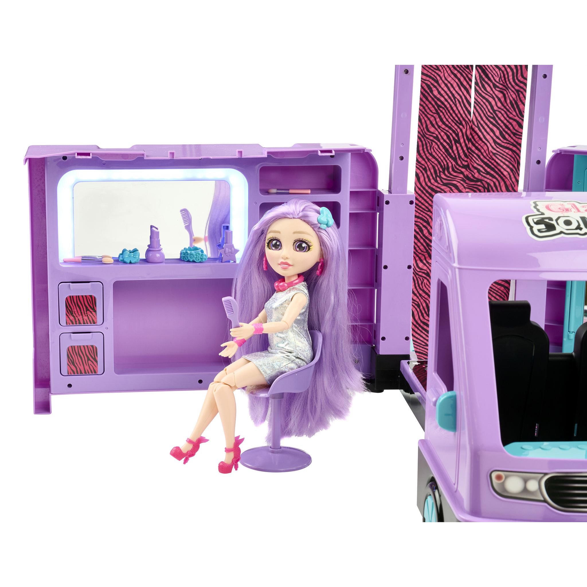 Voir la diapositive 15 : ONE TWO FUN Glam Squad Tour Van