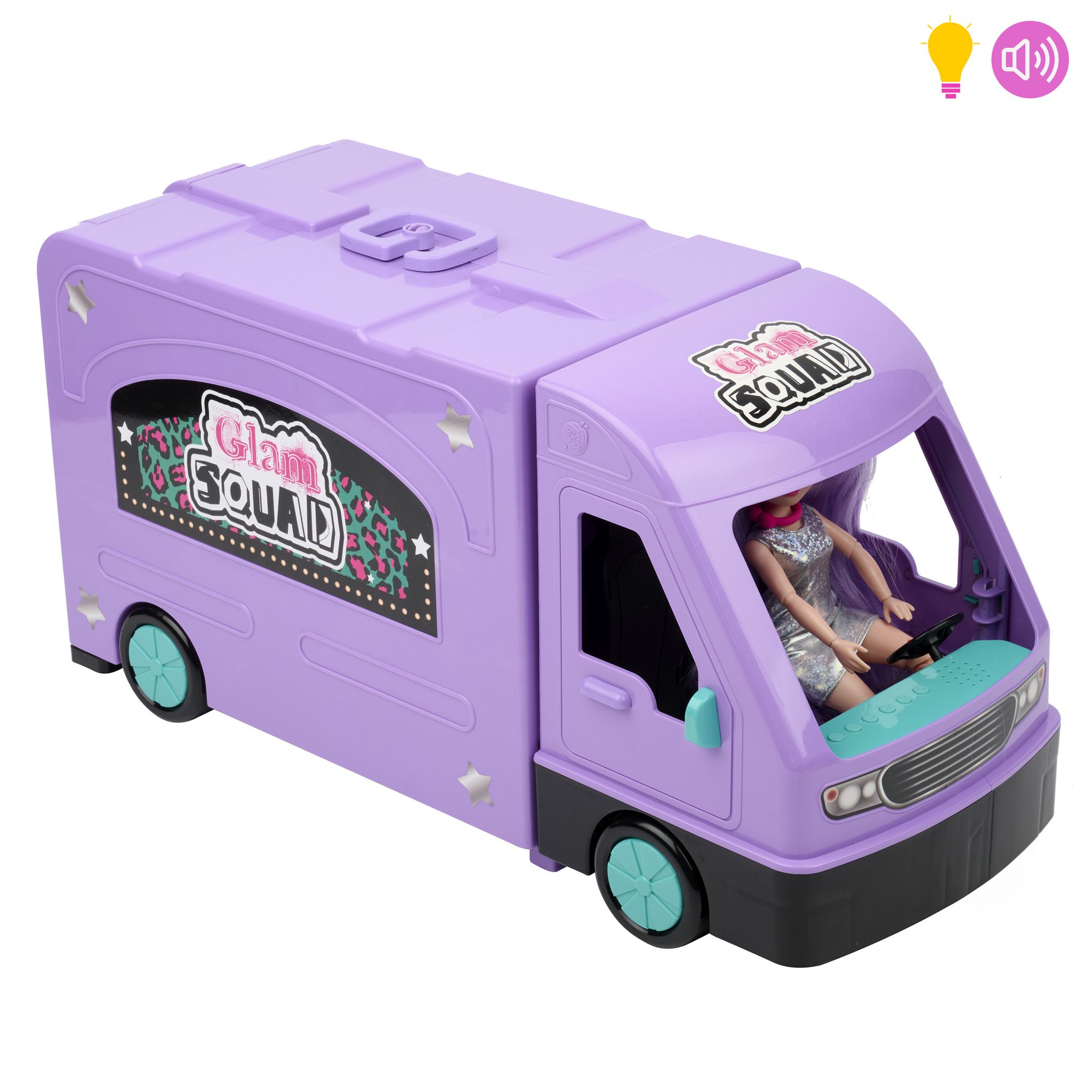 Voir la diapositive 12 : ONE TWO FUN Glam Squad Tour Van