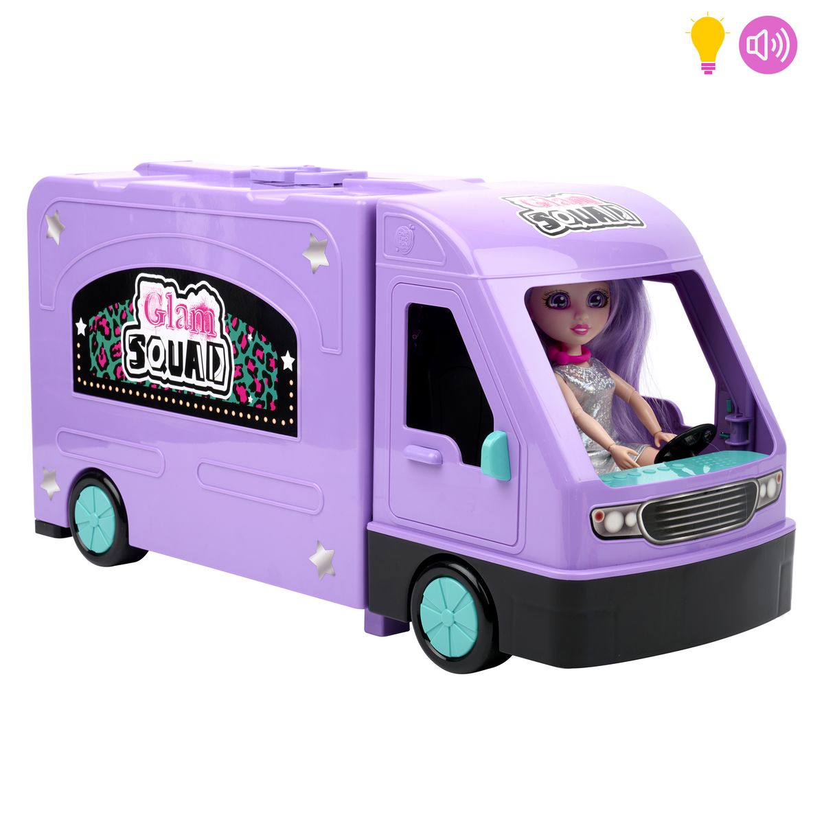 ONE TWO FUN Glam Squad Tour Van