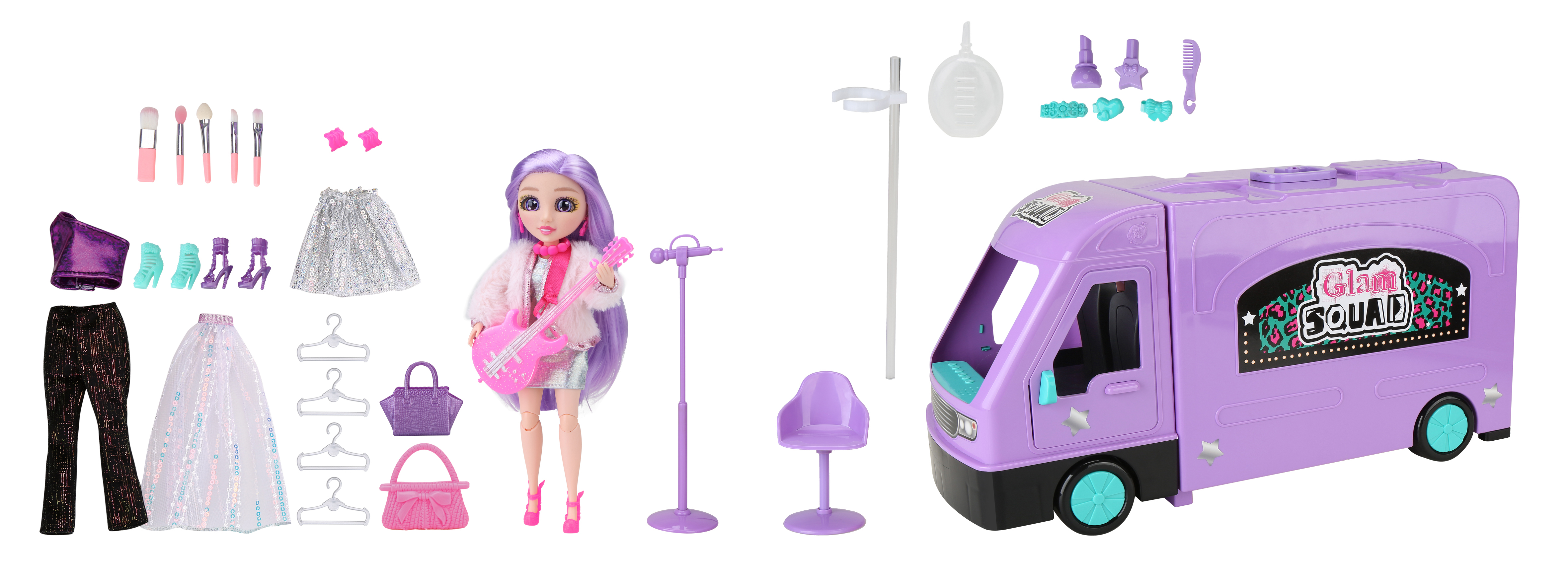 Voir la diapositive 22 : ONE TWO FUN Glam Squad Tour Van