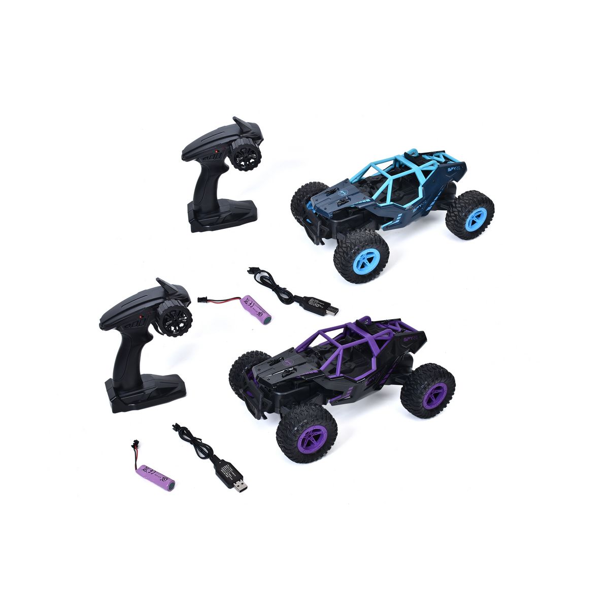 ONE TWO FUN Véhicules RC Off Road Buggy échelle 1/14ème